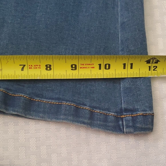 Forever 21 Blue Flare Wide Leg Jeans - Picture 4 of 15